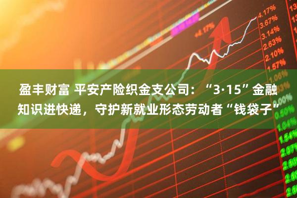 盈丰财富 平安产险织金支公司：“3·15”金融知识进快递，守护新就业形态劳动者“钱袋子”