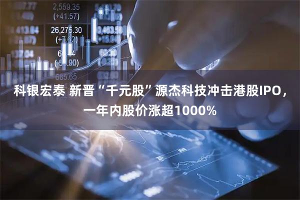 科银宏泰 新晋“千元股”源杰科技冲击港股IPO，一年内股价涨超1000%