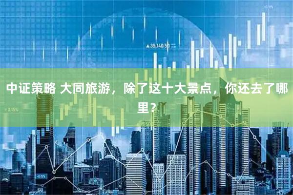 中证策略 大同旅游，除了这十大景点，你还去了哪里？