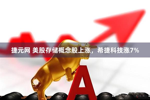 捷元网 美股存储概念股上涨，希捷科技涨7%