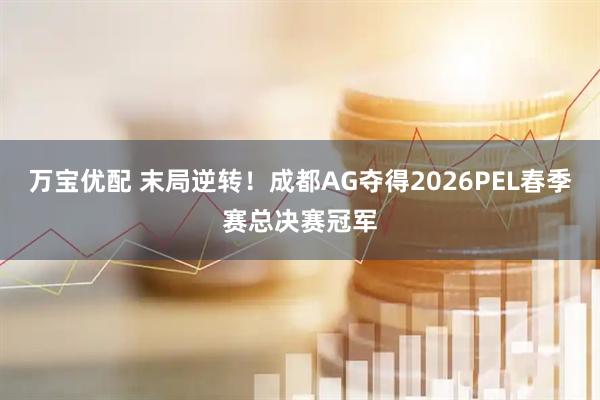 万宝优配 末局逆转!成都AG夺得2026PEL春季赛总决赛冠军